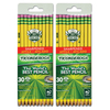 Ticonderoga No. 2 Pencils, Pre-Sharpened, 30 Per Pack, PK2 13830